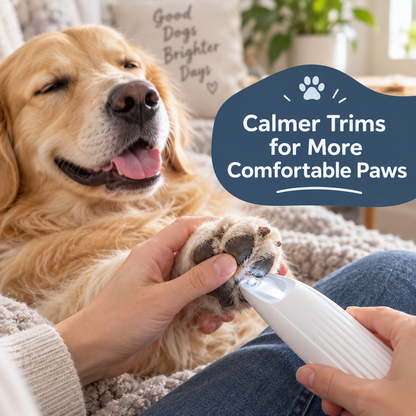 CalmPaw™ Silent Paw Trimmer Pro