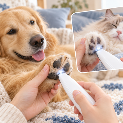 CalmPaw™ Silent Paw Trimmer Pro