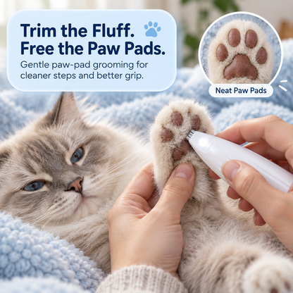 CalmPaw™ Silent Paw Trimmer Pro